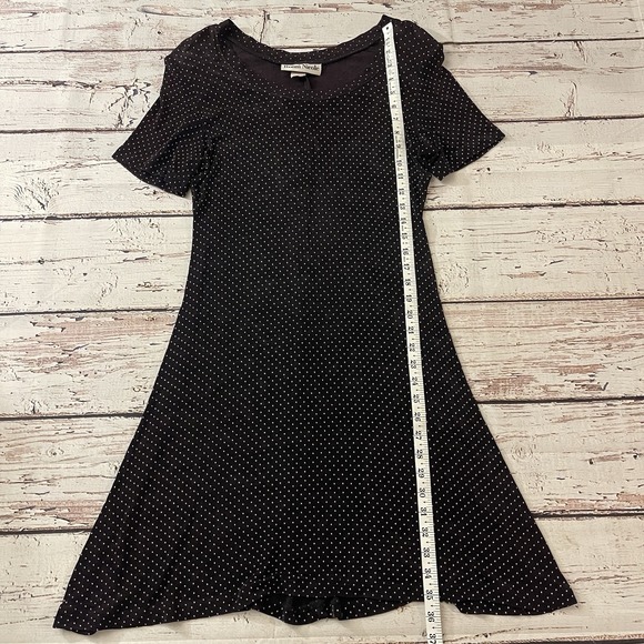 Vintage Ronni Nicole 90s Polka Dot Skater Dress Stretchy Women's Size 10  Summer - Picture 6 of 11